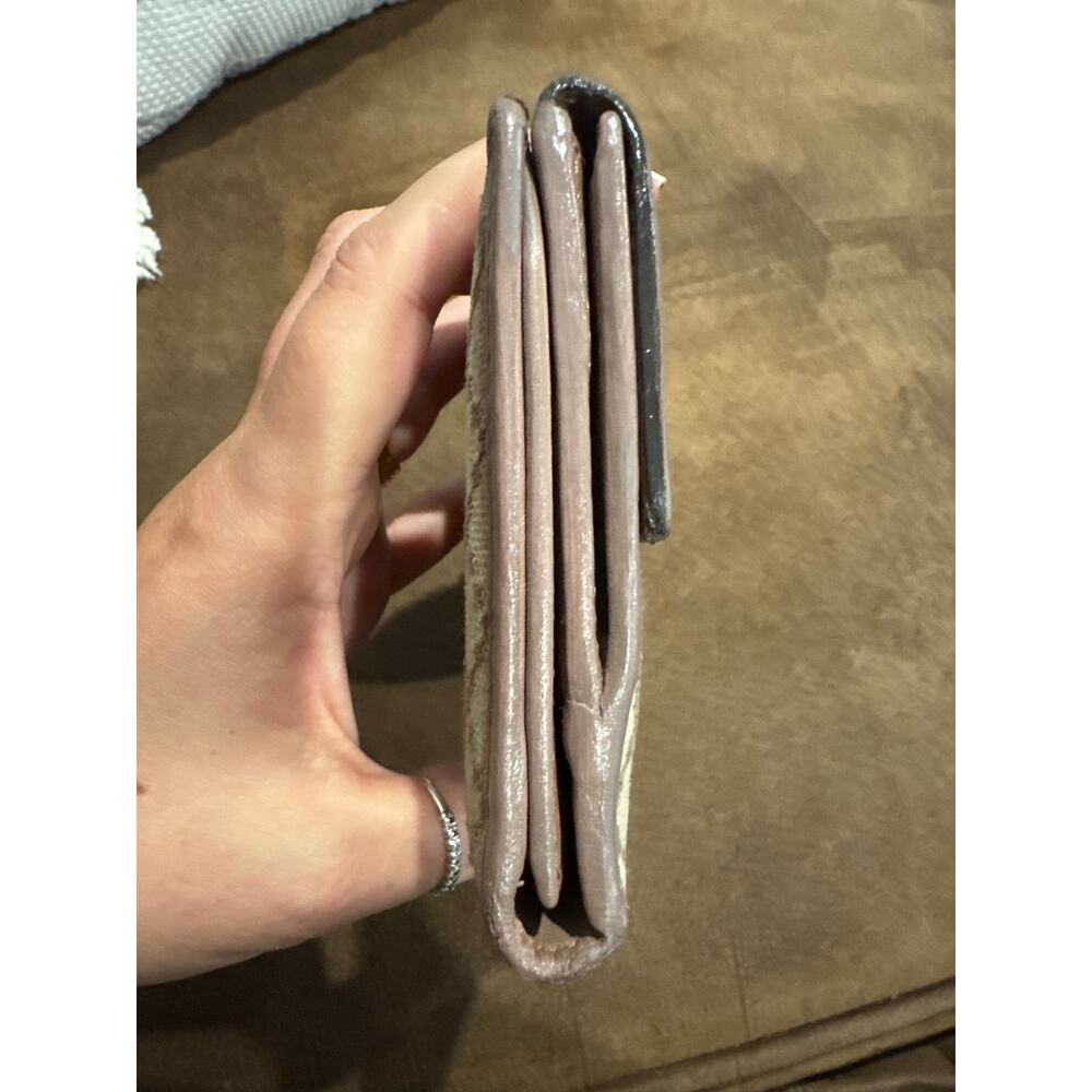 Gucci Diamanté Canvas Heart Wallet - Picture 5 of 11